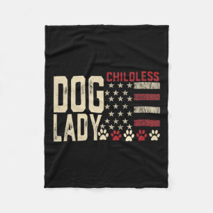 Manta Polar Damas para Kamala Perro Divertido 2024 Presidente 