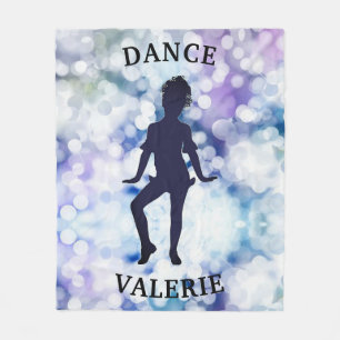 Manta Polar Dance Fleece Blanket con su nombre