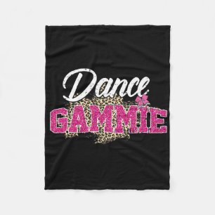 Manta Polar Dance Gammie Leopard divertido bailando gammie de 