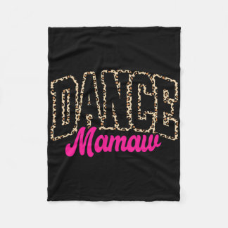 Manta Polar Dance Mamaw Leopard Dancing Mamaw Life Chicas