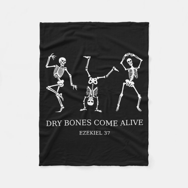 Manta Polar Dancing Skeleton Dry Bones Come Alive Christian Ha (Anverso)