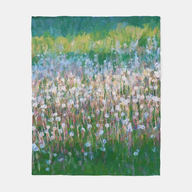 Manta Polar Dandelion Field of Wishes (Anverso)