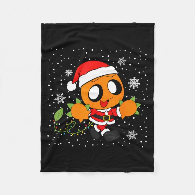 Manta Polar Dandy's Christmas World Gourdy For Men Women Boys  (Anverso)