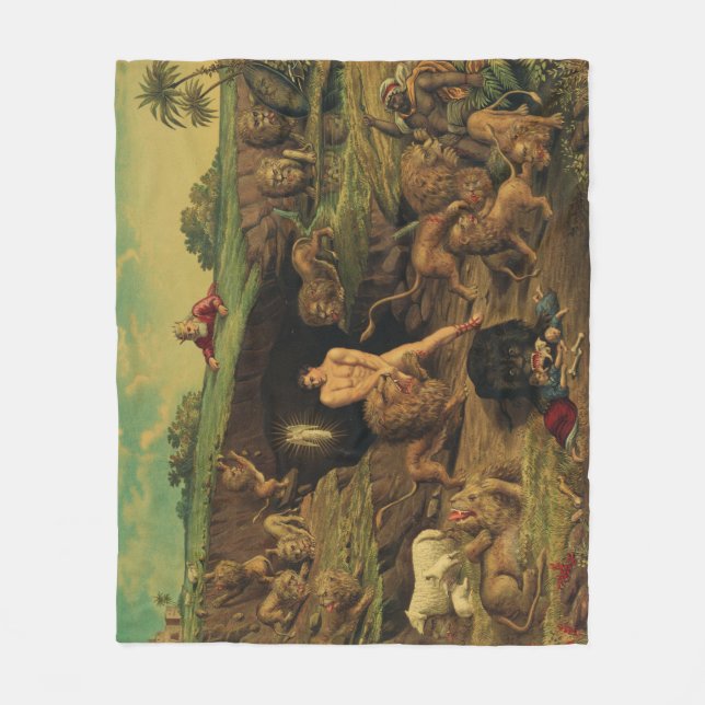 Manta Polar Daniel en la guarida de los Leones (Anverso)