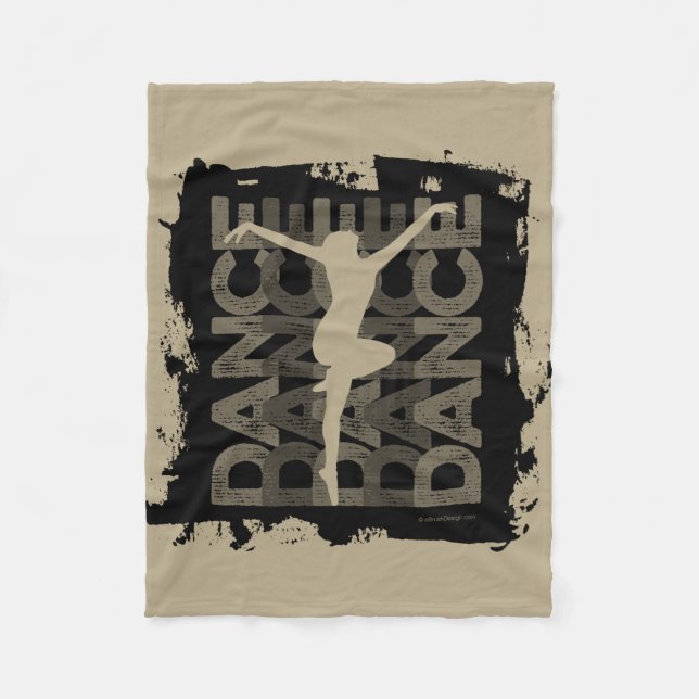 Manta Polar Danse et Lettres (Danza) (Anverso)