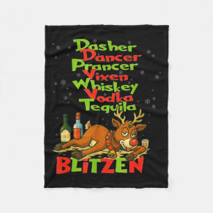 Manta Polar Danzarín Bailarín Whisky Vodka Tequila Blitzen Cri