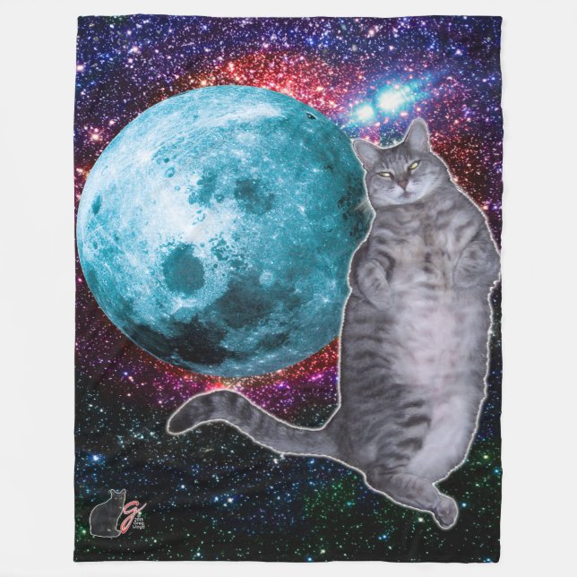 Manta Polar Danzarina Lunar Bosco (Anverso)