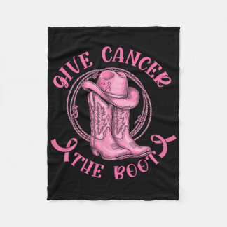 Manta Polar Dar Cáncer al Cáncer de Mama Rosa de Arranque West