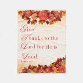 Manta Polar Dar las gracias