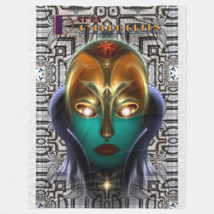 Manta Polar Daria Cyborg Queen Tech Fleece Blanket