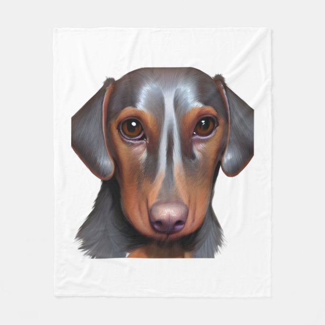 Manta Polar Darling Dachshund (Anverso)