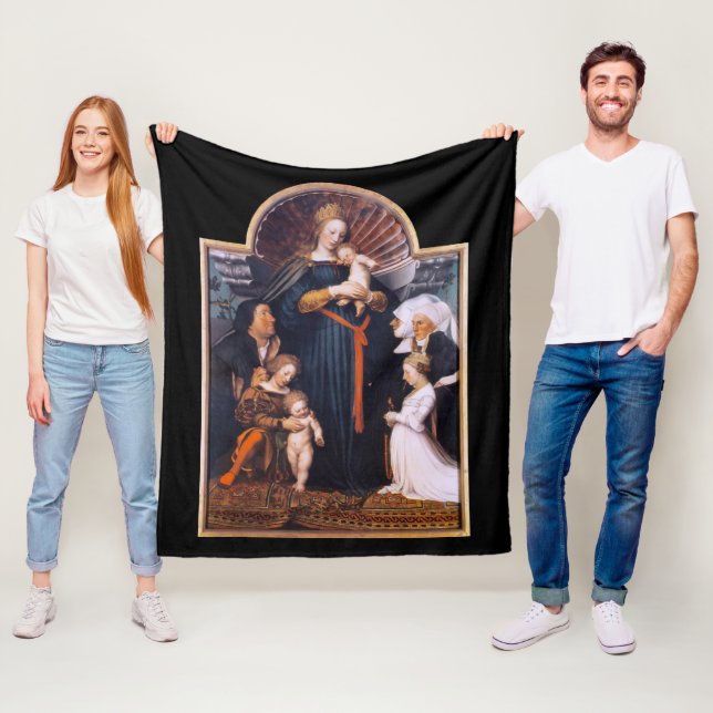 Manta Polar Darmstadt Madonna, Holbein, el joven (In situ)