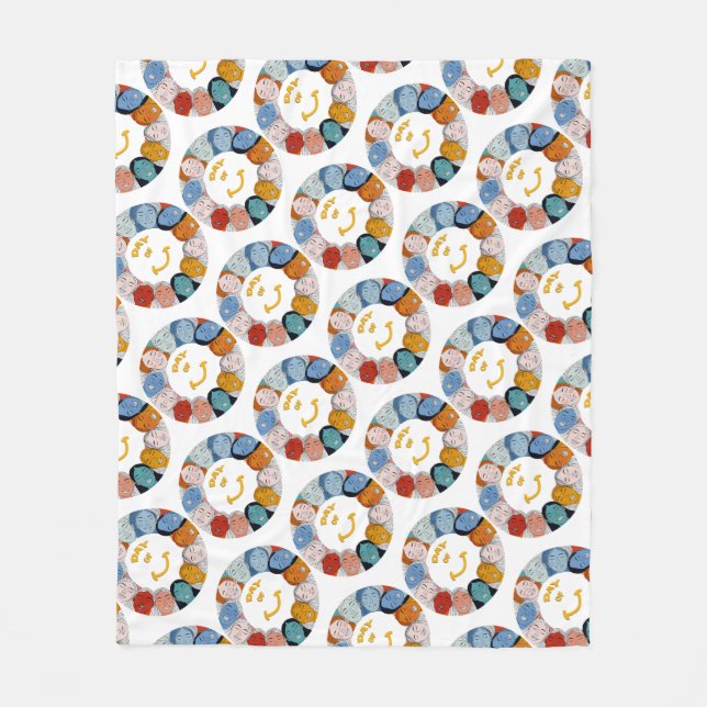 Manta Polar Day of Happiness  (Anverso)