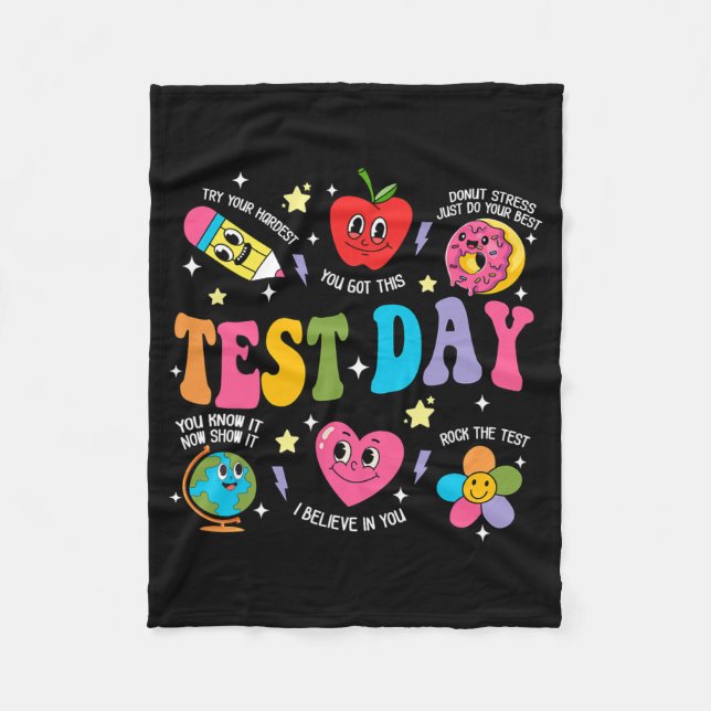 Manta Polar Day Rock The Test Day Motivational Teacher (Anverso)