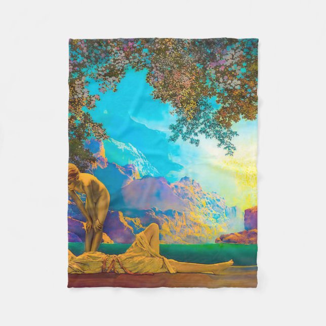 Manta Polar Daybreak Maxfield Parrish (Anverso)