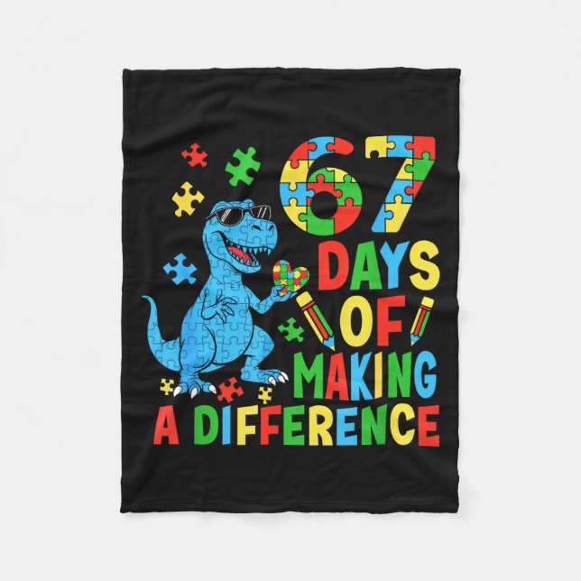 Manta Polar Days Of Making A Difference Dinosaur Autism Teache (Anverso)