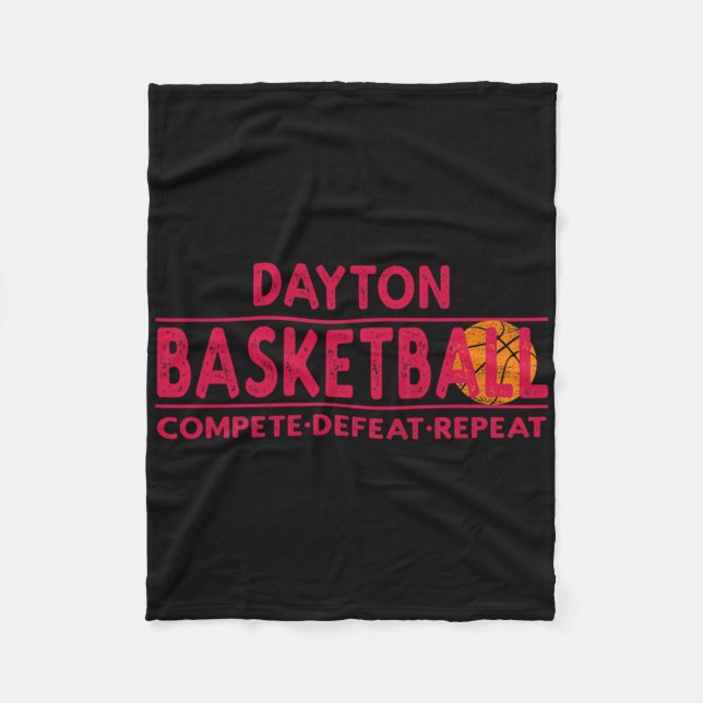 Manta Polar Dayton Sketll - Compite Derrota Repite  (Anverso)