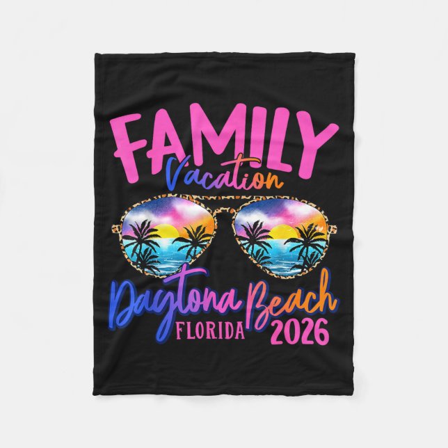 Manta Polar Daytona Beach Florida Vacation 2026 Matching Famil (Anverso)
