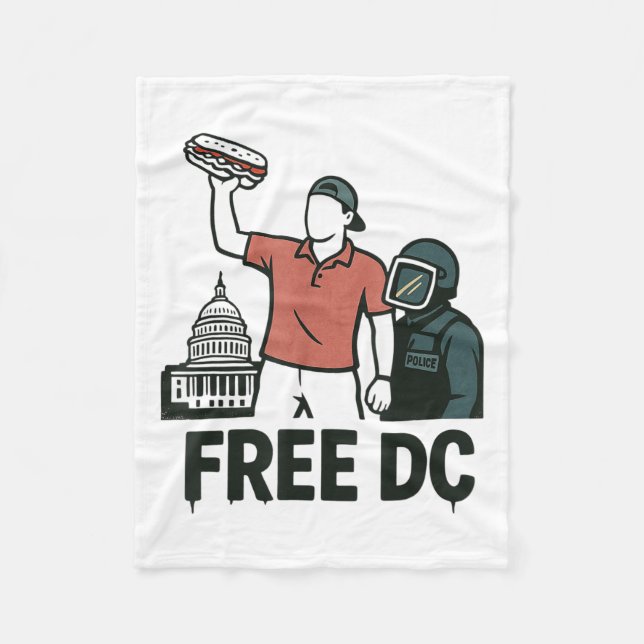 Manta Polar Dc Sandwich Guy The Sandwich Guy Free Dc (Anverso)