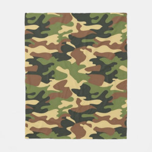 Manta Polar de camuflaje