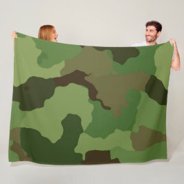 Manta Polar de camuflaje