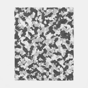 Manta Polar de camuflaje