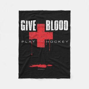 Manta Polar Dé el hockey del juego de la sangre