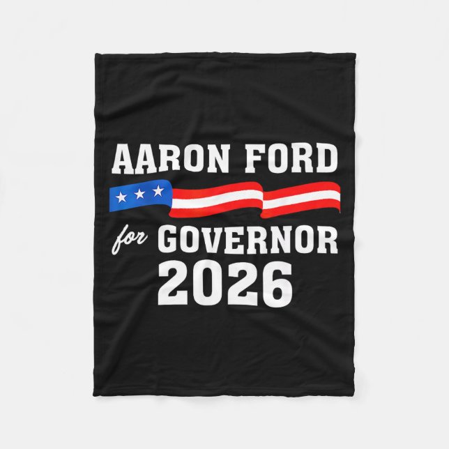 Manta Polar De Ford Aaron Ford Gobernador Nevada (Anverso)