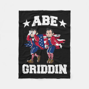Manta Polar De Julio Abraham Lincoln Griddy Abe Griddin