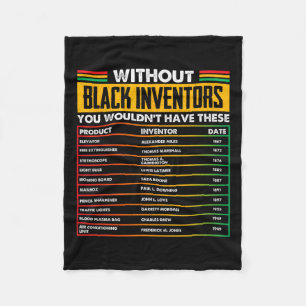 Manta Polar De los inventores negros olvidados Mes de la Histo