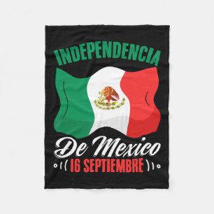 Manta Polar De México 16 Septiembre Independencia Mexicana