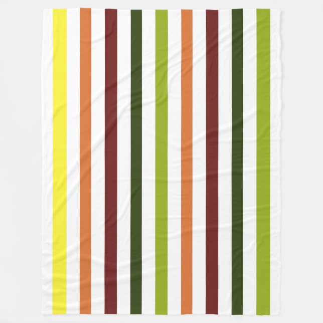 Manta Polar De rayas (Anverso)