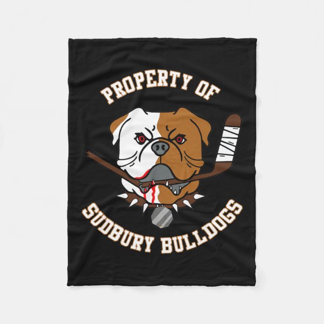 Manta Polar De Sudbury Bulldog (Anverso)