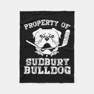 Manta Polar De Sudbury Bulldog Divertido