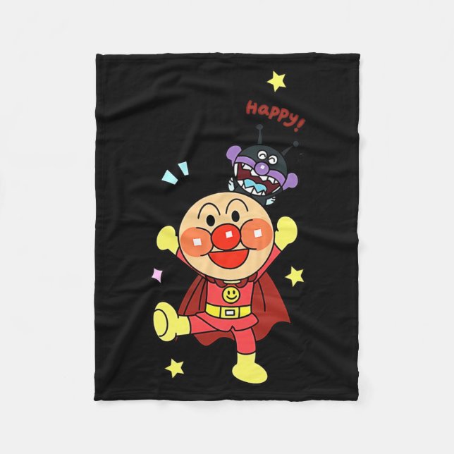 Manta Polar De todos modos Anpanman Nuevo  (Anverso)