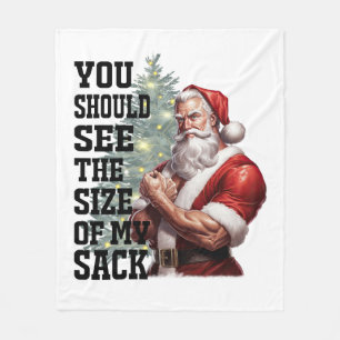 Manta Polar Deberías ver el tamaño de mi saco