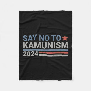 Manta Polar Decir No Al Kamunismo Kamala Votar A Trump Vance
