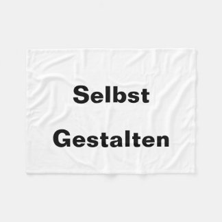 Manta Polar Decke Selbst Gestalten