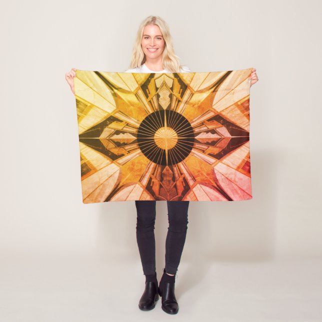 Manta Polar Deco Elegance (In situ)