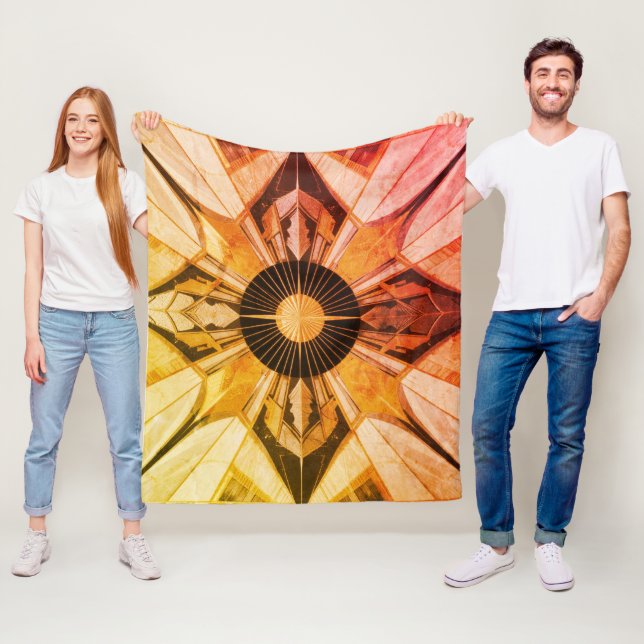 Manta Polar Deco Elegance (In situ)