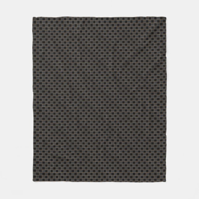 Manta Polar Decoración clásica de los inspectores del diamante (Anverso)