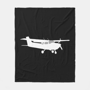 Manta Polar Decoración clásica del vuelo de la silueta de