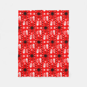 Manta Polar Decoración de camping de caravana