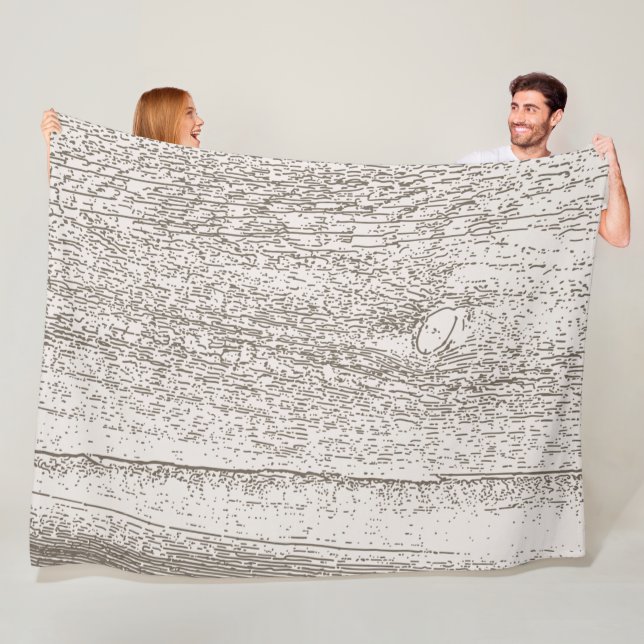 Manta Polar Decoración del hogar de Barnwood (In situ)