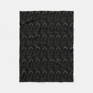 Manta Polar Decoración del lecho de Lover Blanket Le Chat