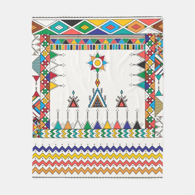 Manta Polar Decorative geometric repeating pattern inspired by (Anverso)