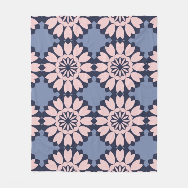 Manta Polar Decorative seamless pattern of different geometric (Anverso)