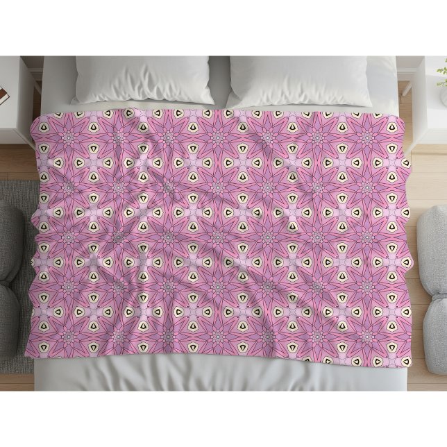 Manta Polar Decorativo con estampado morado  (Subido por el creador)