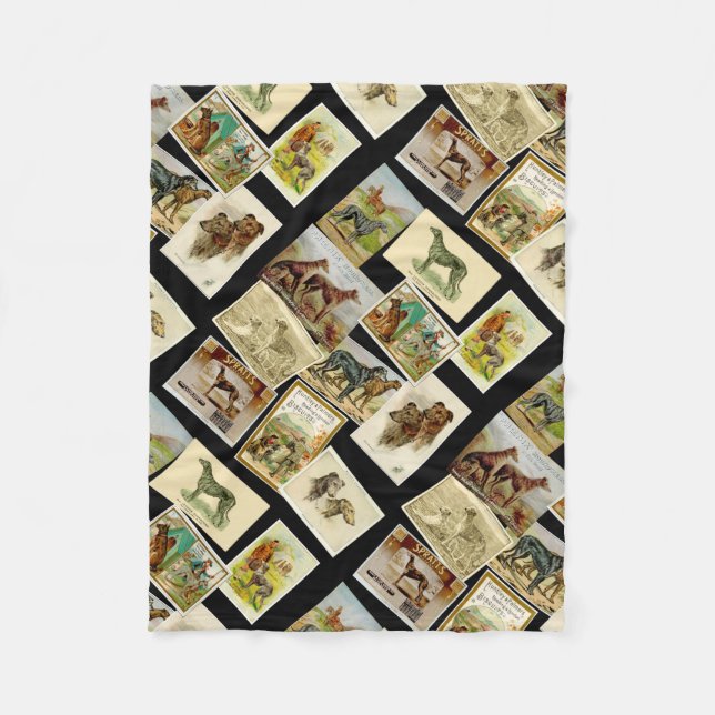 Manta Polar Deerhound vintage (Anverso)