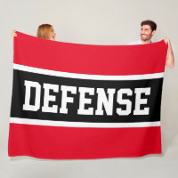 DEFENSA Audaz Esporádica Brillante Rojo Negro Raya